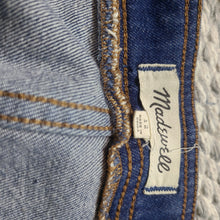 Load image into Gallery viewer, Madewell Metropolis Denim Skirt Size 12