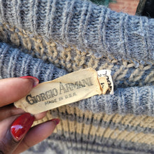 Load image into Gallery viewer, 1980s Vintage Wool Sweater Giorgio Armani Unisex Size M