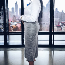 Load image into Gallery viewer, Vintage 90s Metallic Maxi Skirt Size XL