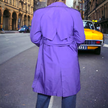 Load image into Gallery viewer, Vintage 90s J Gallery Hooded Trench Coat Size M