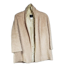 Load image into Gallery viewer, Vintage Wool & Mohair Teddy Bear Swing Coat Size 8