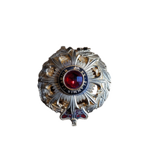 Load image into Gallery viewer, Vintage Masonic Knights Templar Order of Phoenix Ex Flammis Clarior Brooch Pendant