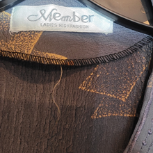 Load image into Gallery viewer, 90s Vintage Members Ladies Fashion Blouse, Size Large