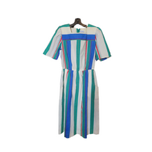 Load image into Gallery viewer, 1970s Vintage Leslie Fay Stripe Size M