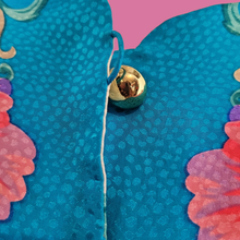 Load image into Gallery viewer, 90s Vintage Maggy London Silk Baroque Blouse Size 4