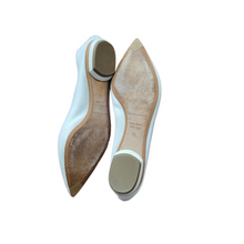 Load image into Gallery viewer, Nicholas Kirkwood Beya Loafers White Lucille Golden Vintage Shop Preowned Shoes