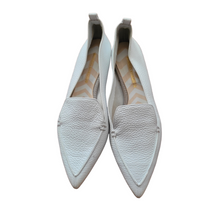Load image into Gallery viewer, Nicholas Kirkwood Beya Loafers White Lucille Golden Vintage Shop Preowned Shoes