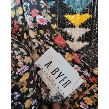 Load image into Gallery viewer, 1970s A.Byer Floral Romper Size Small