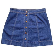 Load image into Gallery viewer, Madewell Metropolis Denim Skirt Size 12