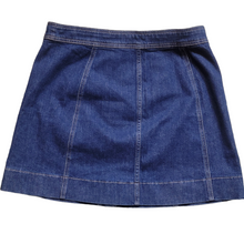 Load image into Gallery viewer, Madewell Metropolis Denim Skirt Size 12