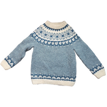 Load image into Gallery viewer, Sandra Kaufmann Handmade Wool Knit Sweater - Lucille Golden Vintage