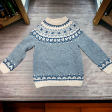 Load image into Gallery viewer, Sandra Kaufmann Handmade Knit Wool Sweater Size L