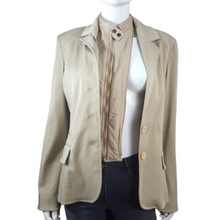 Load image into Gallery viewer, Talco Convertible Zip Blazer Jacket Size 46/M