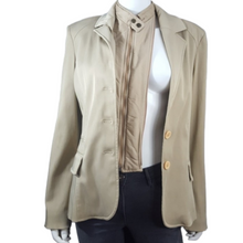 Load image into Gallery viewer, Talco Convertible Zip Blazer Jacket Size 46/M