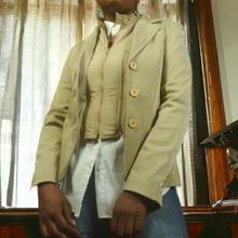 Load image into Gallery viewer, Talco Convertible Zip Blazer Jacket Size 46/M