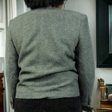 Load image into Gallery viewer, Vintage SASSON Crop Jacket Blazer Size Large