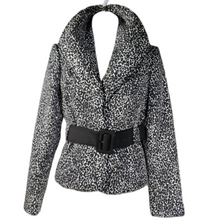 Load image into Gallery viewer, Calvin Klein Animal Belted Jacket Size 6P