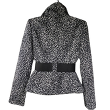 Load image into Gallery viewer, Calvin Klein Animal Belted Jacket Size 6P