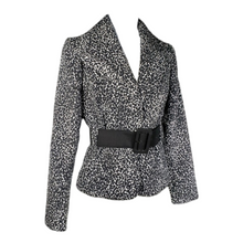 Load image into Gallery viewer, Calvin Klein Animal Belted Jacket Size 6P