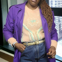 Load image into Gallery viewer, 80s Womens Vintage Sweater Spice of Life Sweater Size M