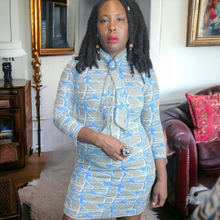 Load image into Gallery viewer, 1960s Vintage Mod Knit Dress N.P.C. Fashions Size M