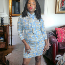 Load image into Gallery viewer, 1960s Vintage Mod Knit Dress N.P.C. Fashions Size M