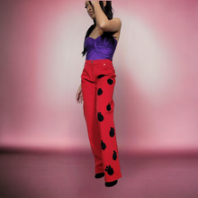 Load image into Gallery viewer, Vintage Iceberg Jeans Red Unisex Denims Size 33