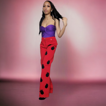 Load image into Gallery viewer, Vintage Iceberg Jeans Red Unisex Denims Size 33