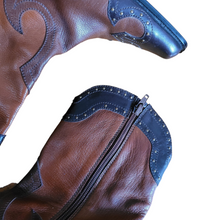 Load image into Gallery viewer, Stuart Weitzman Cowboy Boots Size 6.5