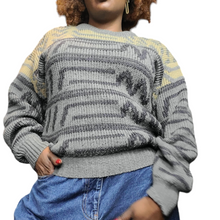 Load image into Gallery viewer, 1980s Vintage Wool Sweater Giorgio Armani Unisex Size M