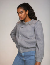 Load image into Gallery viewer, 1970s Vintage Sergio Valente Wool Blend Jacket Womens Vintage Jackets and Coats Size M Lucille Golden Vintage