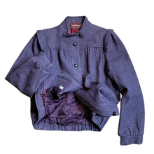 Load image into Gallery viewer, 1970s Vintage Sergio Valente Wool Blend Jacket Womens Vintage Jackets and Coats Size M Lucille Golden Vintage