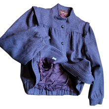 Load image into Gallery viewer, 1970s Vintage Sergio Valente Wool Blend Jacket Womens Vintage Jackets and Coats Size M Lucille Golden Vintage Woolmark Made in USA 🇺🇸