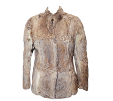 Load image into Gallery viewer, 1970s Vintage Rabbit Fur Jacket Size M