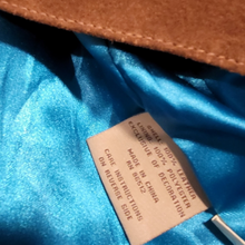 Load image into Gallery viewer, Vintage Suede Leather Cow Girl Jacket 1990s Saguaro West Size S