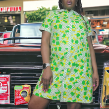 Load image into Gallery viewer, 1960s Cotton Vintage Dresses Vintage House Dresses Lucille Golden Vintage Womens Sustainable Clothing