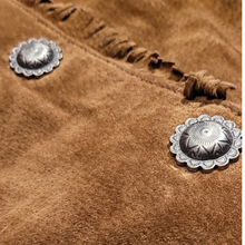 Load image into Gallery viewer, Suede Leather Jackets Online Vintage Western Wear Music Festival Style Lucille Golden Vintage Shop NYC Vintage Clothing Stores Brooklyn