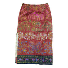 Load image into Gallery viewer, 1990s Vintage Dona Jean Embroidered Midi Skirt Size S