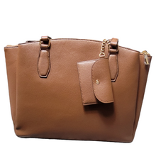 Load image into Gallery viewer, Ann Klein Marcie Tote Bag, Chestnut Brown