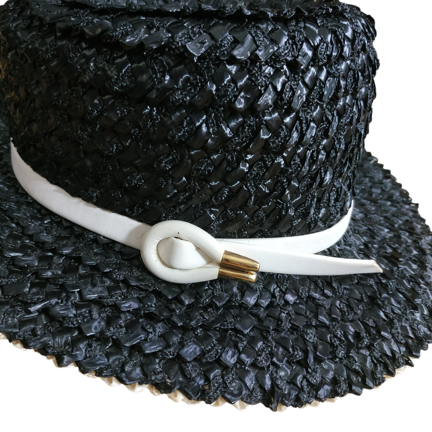 Adolfo II For Saks Fifth Avenue Straw Hat