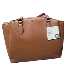 Load image into Gallery viewer, Ann Klein Marcie Tote Bag, Chestnut Brown
