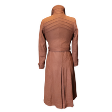 Load image into Gallery viewer, 1970s Wool Pin Tuck Dress Coat