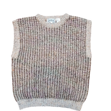 Load image into Gallery viewer, 80s Vintage Chunky Sweater Vest Miss Erika Inc Size L