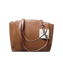 Load image into Gallery viewer, Ann Klein Marcie Tote Bag, Chestnut Brown