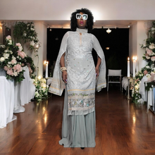 Load image into Gallery viewer, Preowned Traditional Maslin Tunic Dress Size L