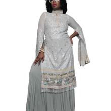 Load image into Gallery viewer, Preowned Traditional Maslin Tunic Dress Size L