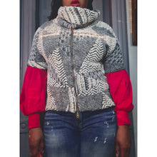 Load image into Gallery viewer, Shui Chen New York Chunky Knit Poncho size S