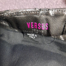 Load image into Gallery viewer, Versus Versace Metallic Geometric Pencil Skirt Size 4