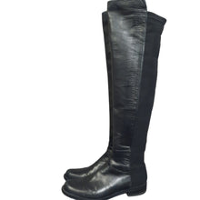 Load image into Gallery viewer, Stuart Weitzman 5050 Boots Black Nappa Size 6.5