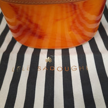 Load image into Gallery viewer, Lele Sadoughi Dallas Apricot Bag With Matinee Chain Strap